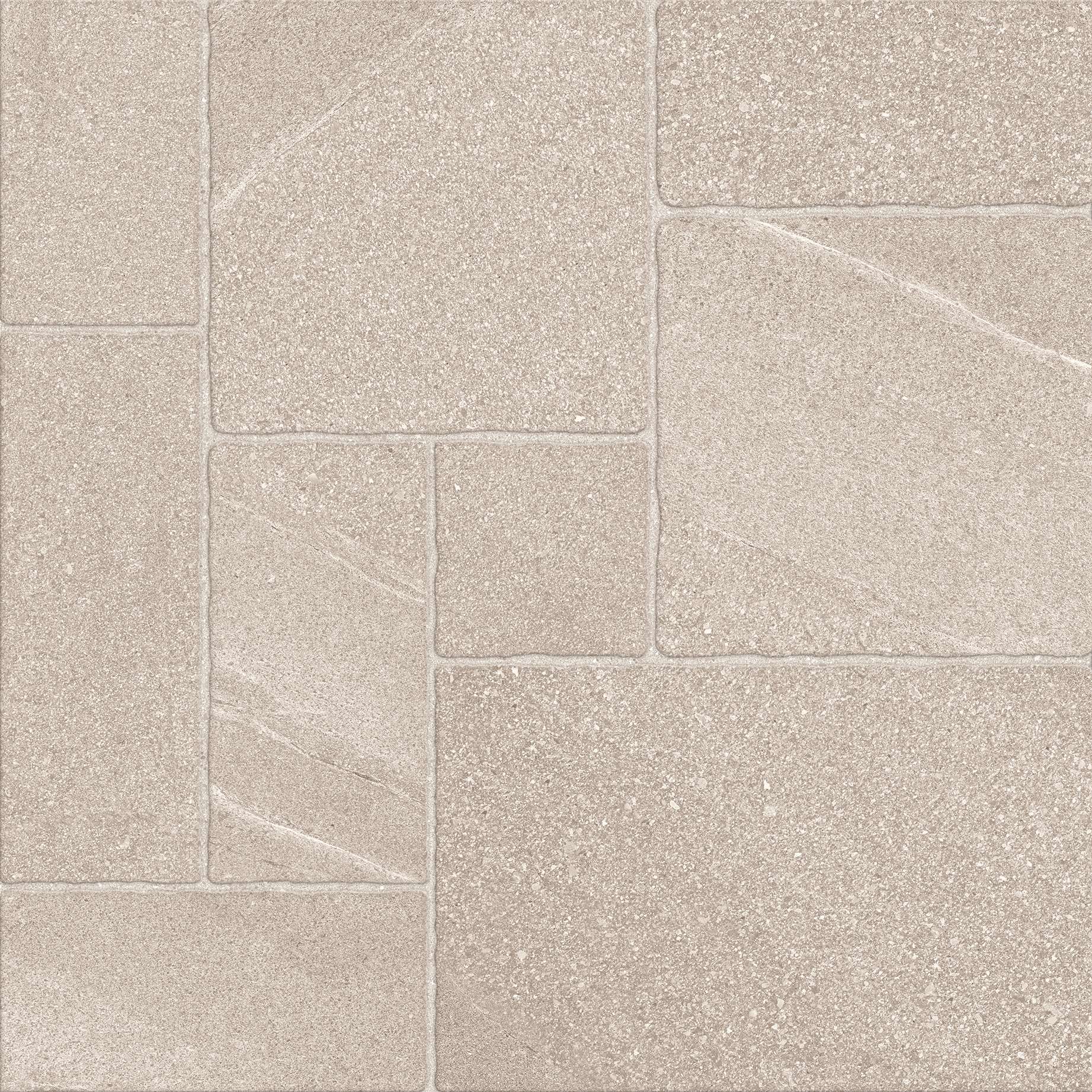 กระเบื้องพื้น 60X60 อีโค่-เซลต้า โบน (แม็ท) ผิวด้าน ลายซีเมนต์